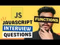 Javascript Interview Questions Functions - Hoisting Scope Callback Arrow Functions etc