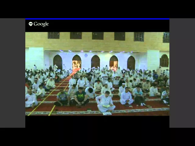⁣إحياء ليالي القدر مسجد الوزان - ليلة 23 رمضان 1436 هجري