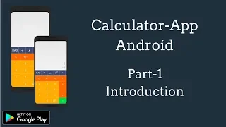 Part-1 Introduction Create Simple And Scientific Calculator App using Android Studio