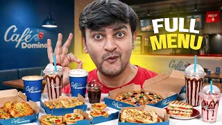 Trying Cafe Dominos Full Menu