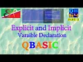 Variable Declaration in Qbasic in Nepali QBASIC for Class 8 9 and 10 Part-II