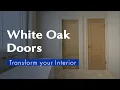 White Oak Doors Steves Doors Interior Wood