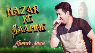 nazar ke saamne kumar sanu anuradha paudwal aashiqi song koi rehta hai o ho tum 