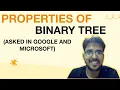 Important Binary Tree Properties Data Structures Algorithms for Beginners Hello World