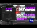 Auto Apply Presets in After Effects Edit 10X Faster with This One-Click After Effects Script