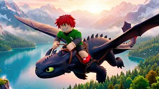 AO VIVO: COMO TREINAR O SEU DRAGÃO NO ROBLOX!! (Robin Hood Gamer)