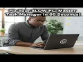 Fix Your SLOW PC Master Task Manager in 60 Seconds