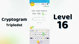 Cryptogram Tripledo Level 16 Solutions Logic Puzzle Game Mini Boss