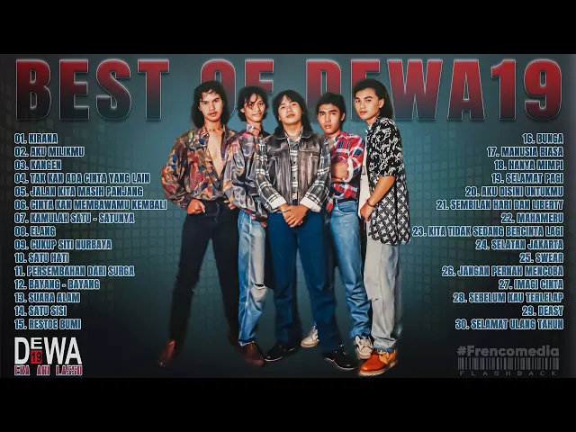 Download MP3 Dewa 19 Era Ari Lasso Full Album - Lagu Indonesia Terbaik 90-2000an