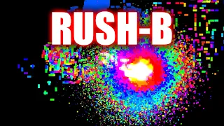 RUSH-B but EVERY Bounce Adds a Particle (IMPOSSIBLE) | Bouncing Square