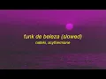 Funk De Beleza (Slowed)