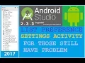 Android ListPreference Example - Android studio 2 3 3 NEW