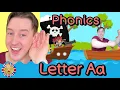 Download Lagu Learn with Mr Mike-Learn letter A-Learn the letters of the Alphabet-Phonics Sounds of Alphabet
