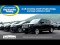 Let s Wrap up the Year with Supplier Pricing at Matthews CDJR