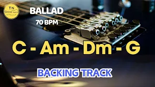 Ballad BACKING TRACK IN C C Am Dm G TN Backing Track