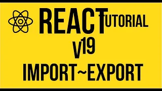 Import and Export Components in React 19 How to use importing and exporting in React