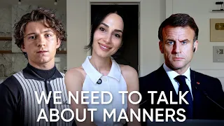I Analyzed Their Etiquette: Tom Holland, Trump, King Charles, Macron & Shah Rukh Khan & More