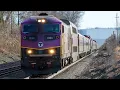 Chasing an MBTA Commuter Rail Triple-Draft on the Haverhill Line March 12 2023
