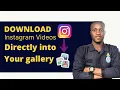 How to download Instagram s and photos - 2022