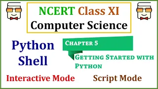 Python Shell Interpreter - Modes of Execution