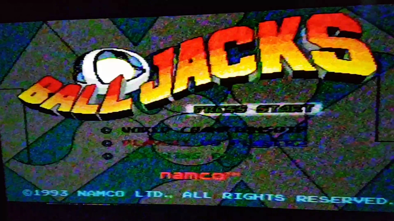 Ball Jack's opening on Sega Megadrive
