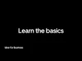 Learn the basics Uber for Business