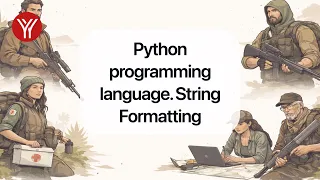 Python programming language String Formatting