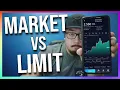 Market Order vs Limit Order EXPLAINED investing for beginners