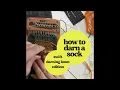 Download Lagu quickly darning a sock with my swift darning loom || visible mending, slow fashion