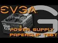 EVGA Power Supply Paperclip Test