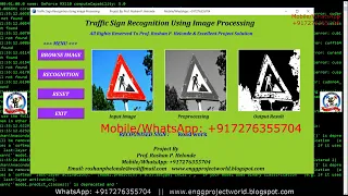 Traffic Sign Recognition Using Python Source Code Traffic Sign Detection Using Deep Learning