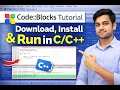 How to Download Install Code Blocks with Compiler Run C C Programs 2026