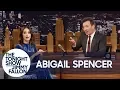 Jimmy Shocks Abigail Spencer with Bloopers of Her Clumsiest Timeless Moments