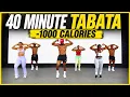 40min Tabata - 1000 colories