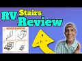 Review of 4 Step RV Stairs for storage camper