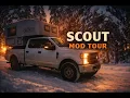 Scout Olympic Truck Camper Mods after 130 Nights