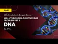 2023 CS50 - Week 6 DNA Solution Walkthrough Guide for Beginners By Anvea