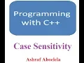C 14 Case Sensitivity