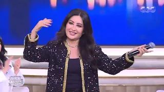بتهددني إنك هتبعدني  لطيفة مع منى الشاذلي دندنها