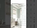 Sea Salt SW 6204 and Pure White SW 7005 from Sherwin-Williams