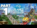PLANET COASTER CONSOLE EDITION Gameplay Walkthrough Part 1 - Career Mode