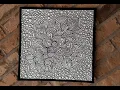 Graffiti Quilting Wholecloth Mini Quilt