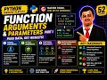 Python 52 Function Arguments Parameters in Python Formal vs Actual Arguments