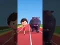 Hippos can run faster than people