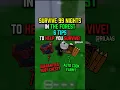 Download Lagu 🌲6 TIPS TO HELP YOU SURVIVE 99 NIGHTS IN THE FOREST!🌲