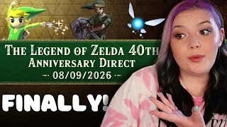 The Legend of Zelda 40th Anniversary Direct Reaction!