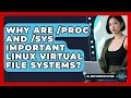 Why Are proc And sys Important Linux Virtual File Systems - All About Operating Systems