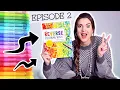 Doodles in a REVERSE COLORING BOOK Again Episode 2 of Relaxing Zentangles