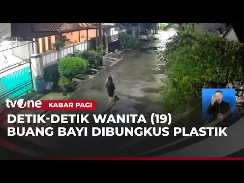 CCTV Remaja 19 Tahun Buang Bayi Hasil Hubungan Gelap
