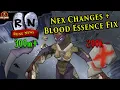 OSRS Nex Tweaks Blood Essence Fixes Spiritual Creatures are now worth it - RuneNews